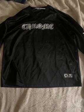 Chrome Hearts Black Long Sleeve Jersey